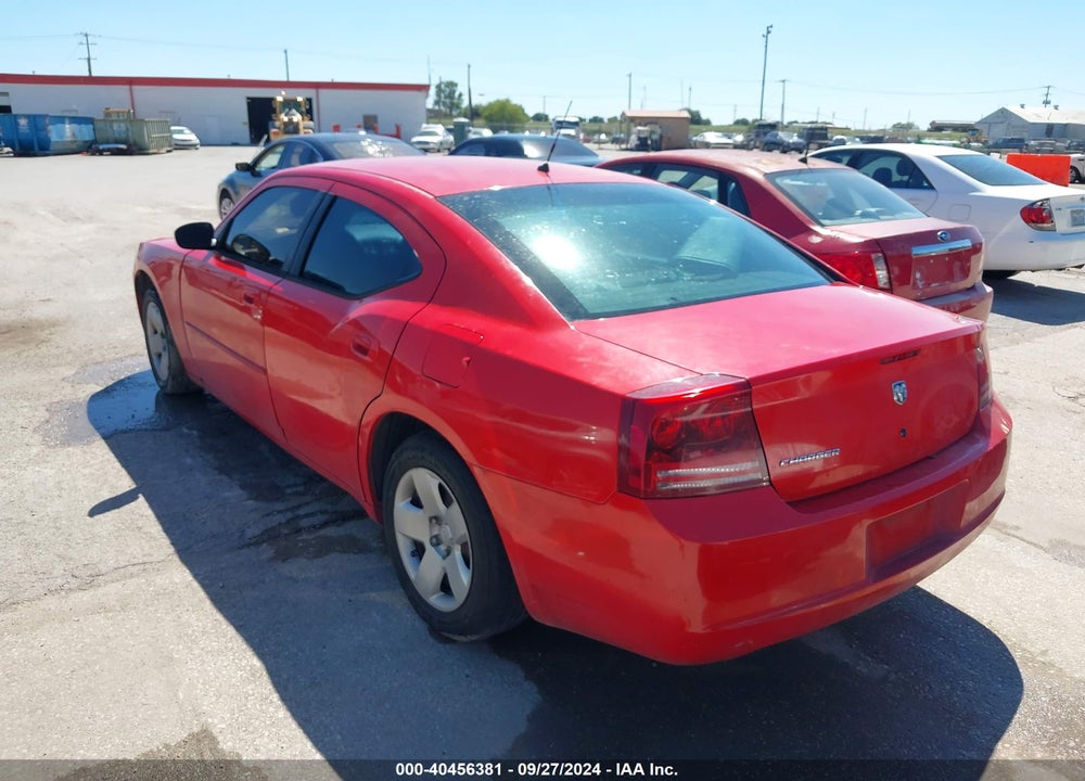 2008 DODGE CHARGER VIN: 2B3KA43R28H327337