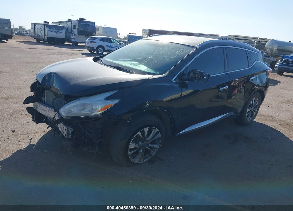 2017 NISSAN MURANO SL VIN: 5N1AZ2MH5HN132607