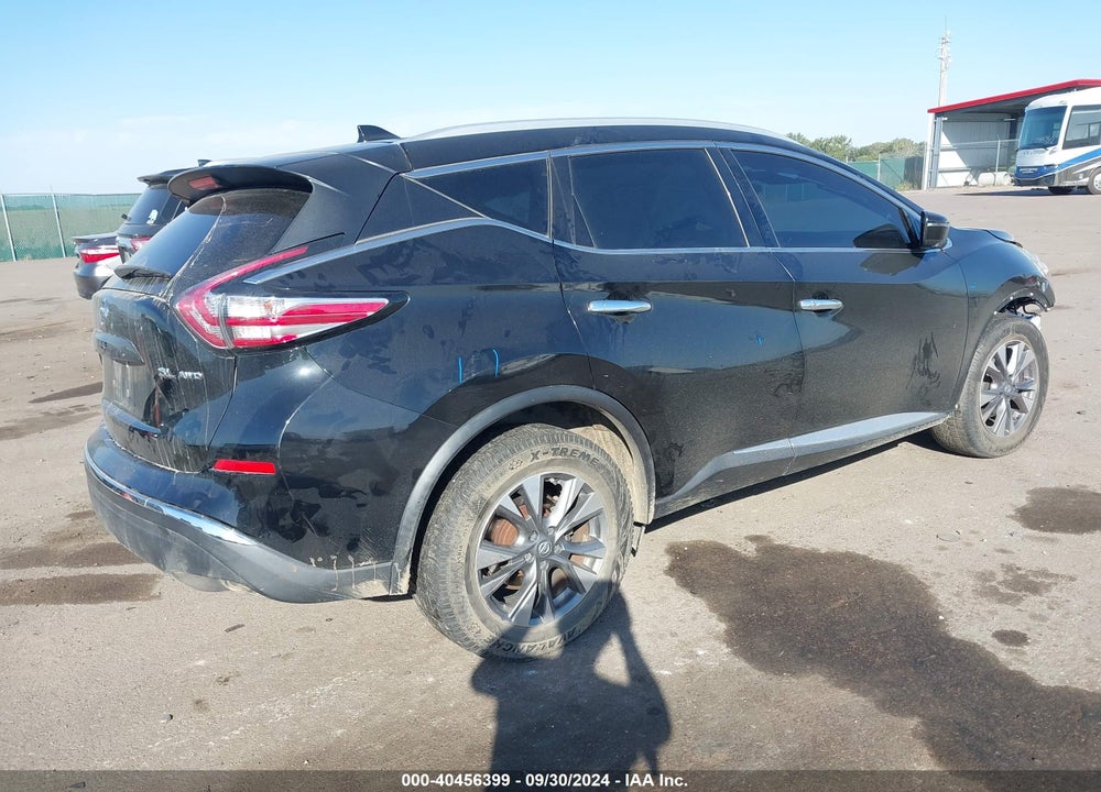 2017 NISSAN MURANO SL VIN: 5N1AZ2MH5HN132607