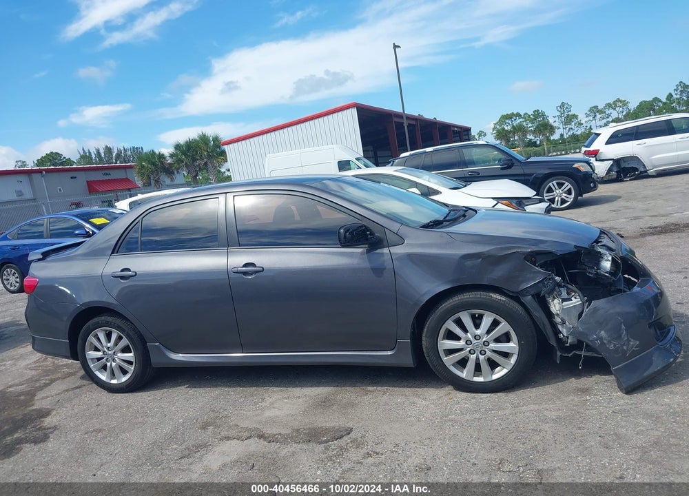 2010 TOYOTA COROLLA LE VIN: 2T1BU4EE6AC364813