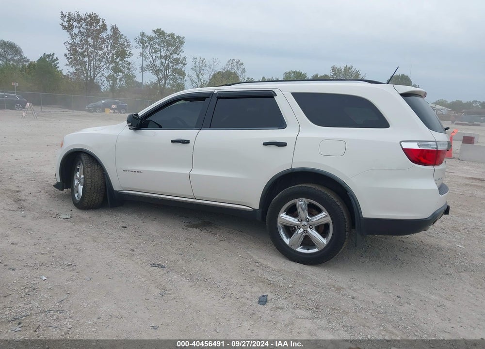 2012 DODGE DURANGO CITADEL VIN: 1C4SDJET8CC197573