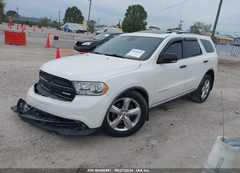 2012 DODGE DURANGO CITADEL VIN: 1C4SDJET8CC197573