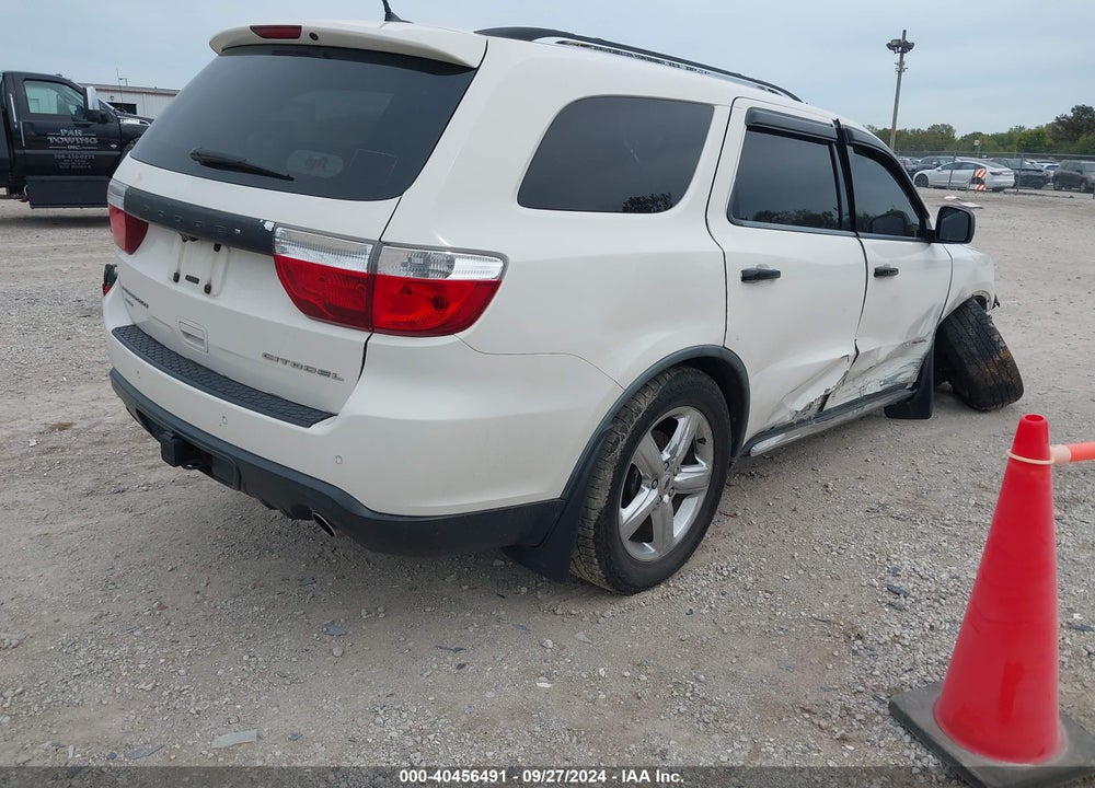 2012 DODGE DURANGO CITADEL VIN: 1C4SDJET8CC197573