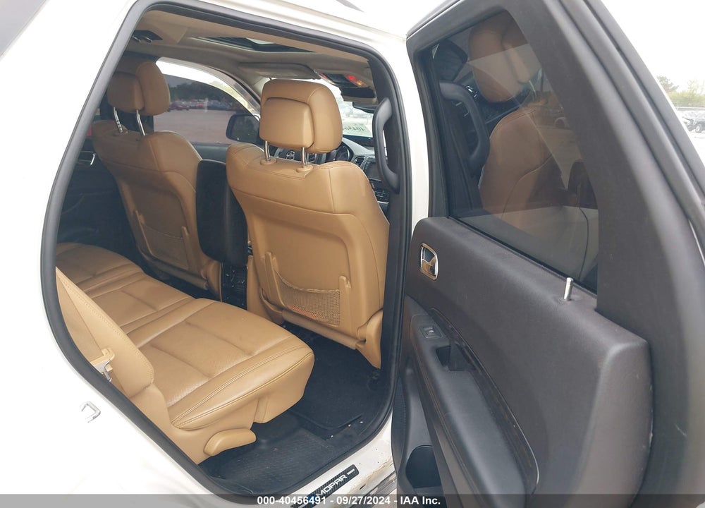 2012 DODGE DURANGO CITADEL VIN: 1C4SDJET8CC197573