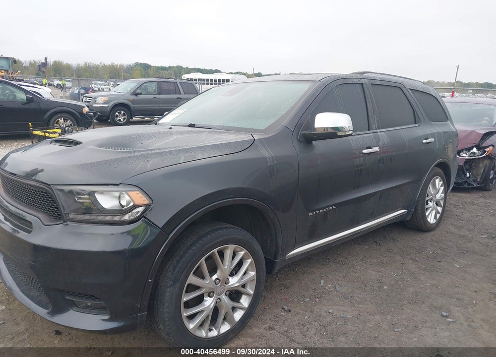 2014 DODGE DURANGO VIN: 1C4RDJEG9EC307020