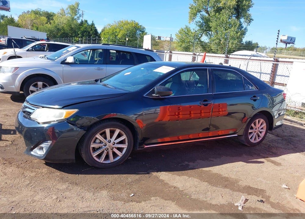 2013 TOYOTA CAMRY XLE VIN: 4T1BF1FK6DU716577