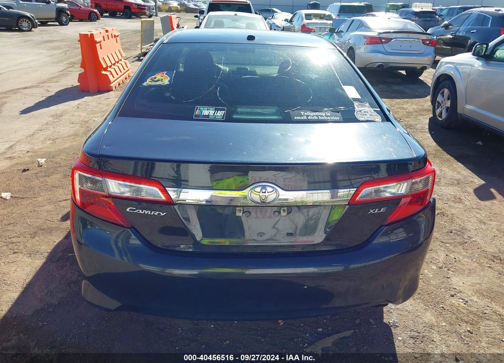 2013 TOYOTA CAMRY XLE VIN: 4T1BF1FK6DU716577