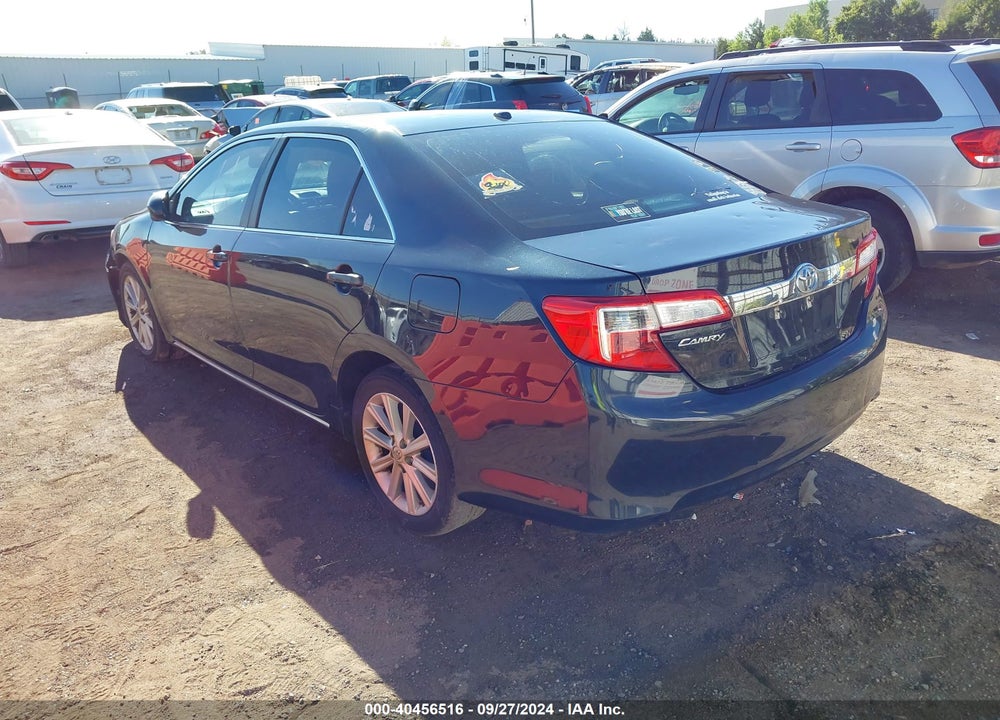 2013 TOYOTA CAMRY XLE VIN: 4T1BF1FK6DU716577