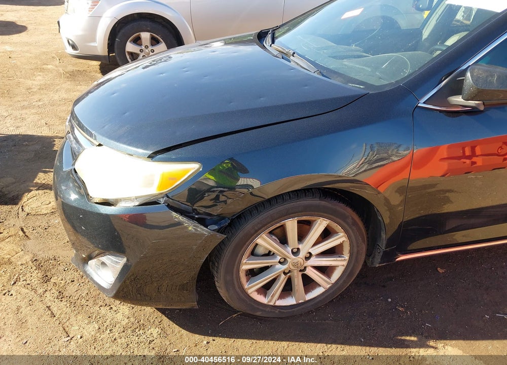 2013 TOYOTA CAMRY XLE VIN: 4T1BF1FK6DU716577