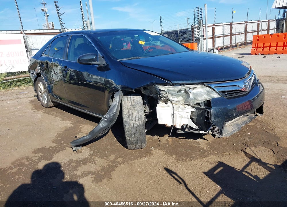 2013 TOYOTA CAMRY XLE VIN: 4T1BF1FK6DU716577