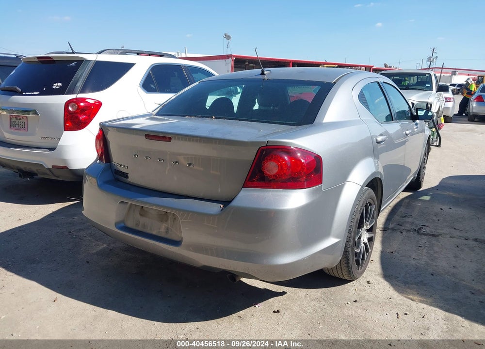2014 DODGE AVENGER SE VIN: 1C3CDZAB1EN110205