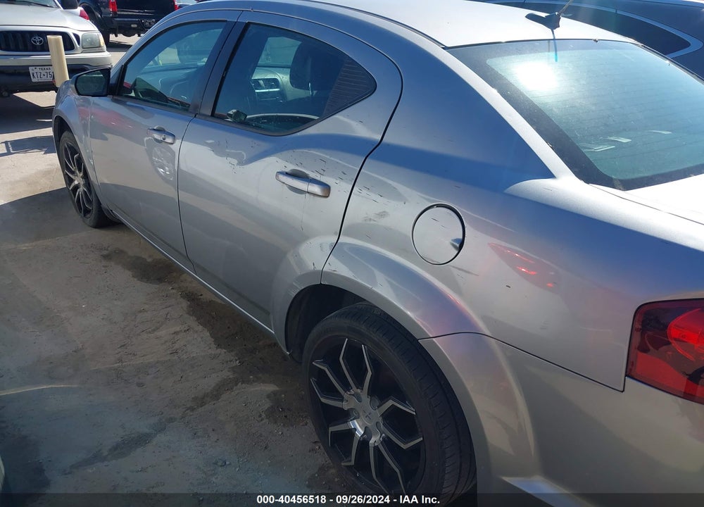 2014 DODGE AVENGER SE VIN: 1C3CDZAB1EN110205