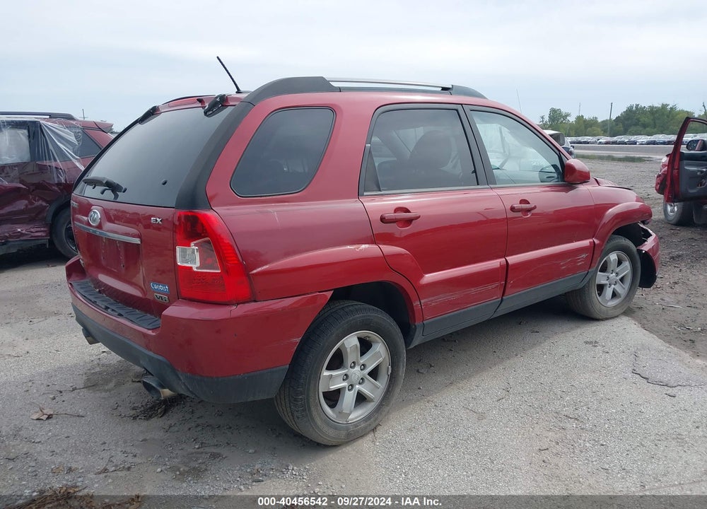 2009 KIA SPORTAGE EX V6 VIN: KNDJE723X97633034