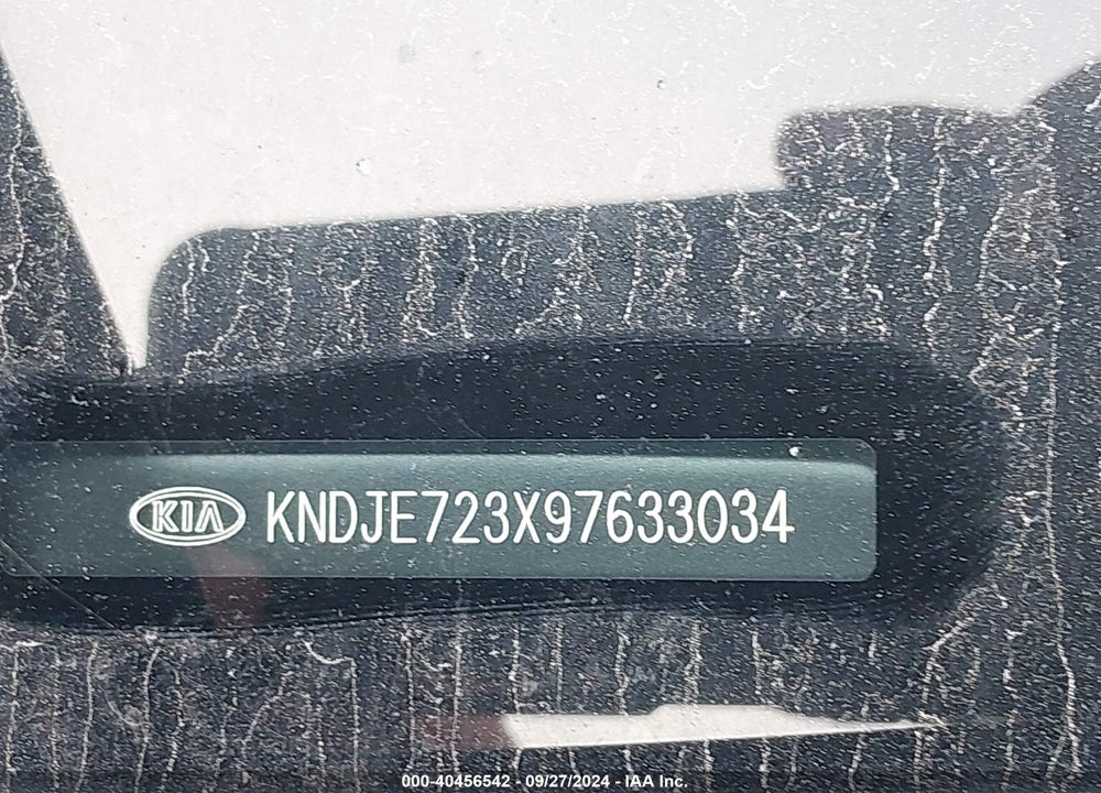 2009 KIA SPORTAGE EX V6 VIN: KNDJE723X97633034