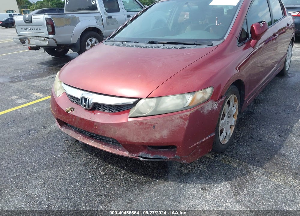 2010 HONDA CIVIC LX VIN: 2HGFA1F57AH568633