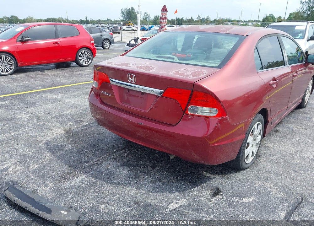 2010 HONDA CIVIC LX VIN: 2HGFA1F57AH568633
