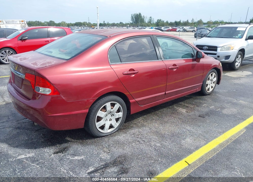 2010 HONDA CIVIC LX VIN: 2HGFA1F57AH568633