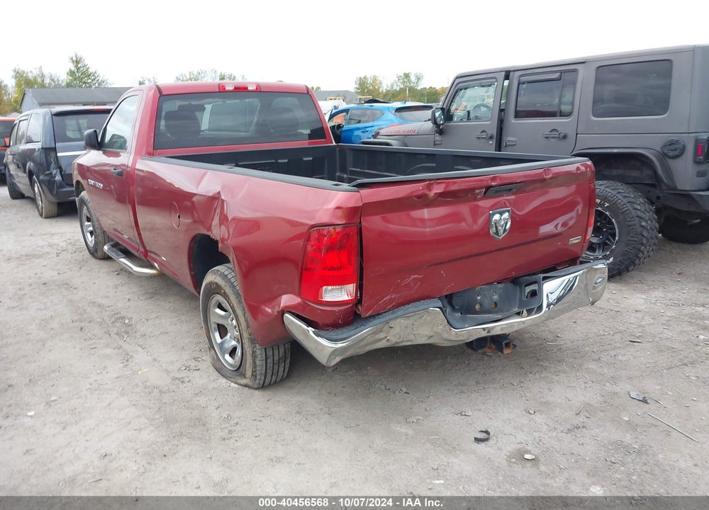 2011 RAM 1500 ST VIN: 3D7JB1EP4BG531569
