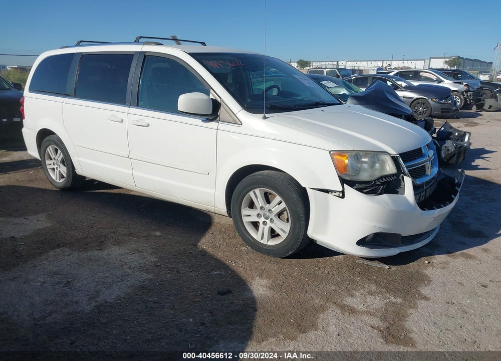 2013 DODGE GRAND CARAVAN CREW VIN: 2C4RDGDG4DR661926