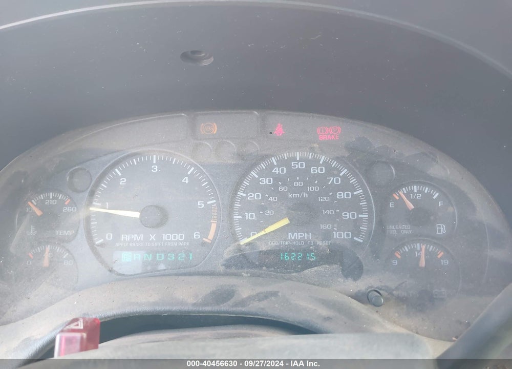 1998 CHEVROLET BLAZER LS VIN: 1GNDT13W9W2258407