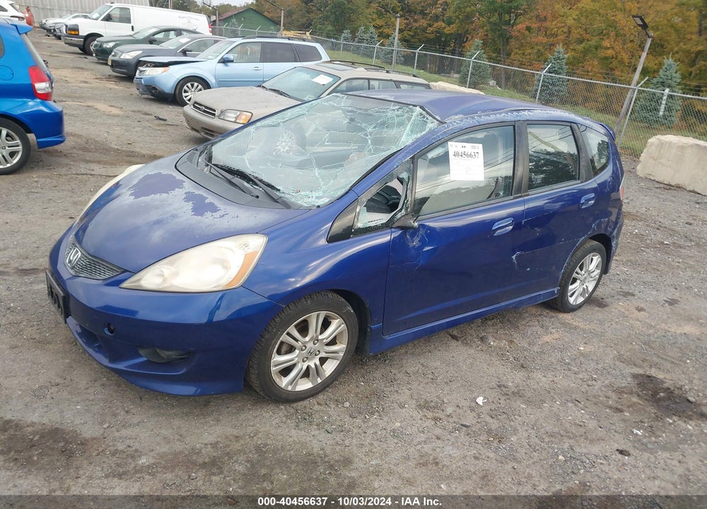 2009 HONDA FIT SPORT VIN: JHMGE884X9S041922