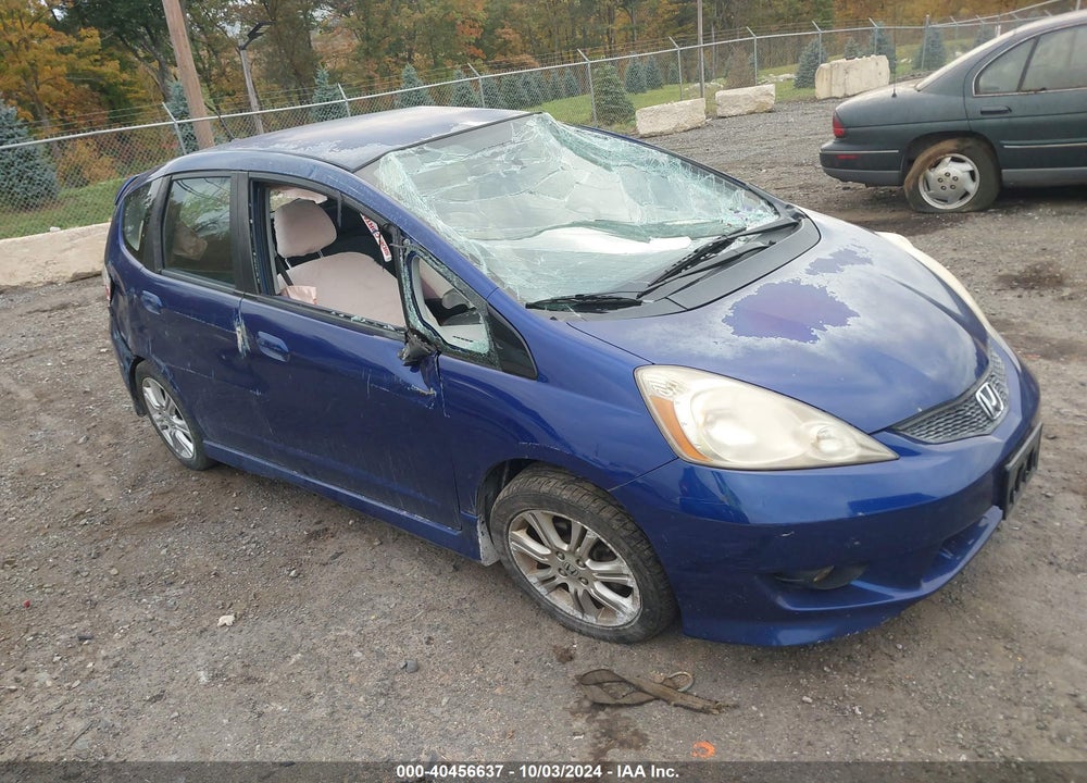 2009 HONDA FIT SPORT VIN: JHMGE884X9S041922