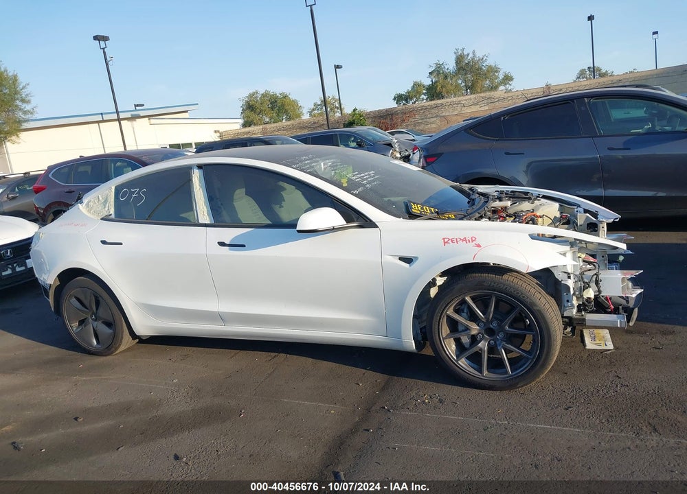 2023 TESLA MODEL 3 REAR-WHEEL DRIVE VIN: 5YJ3E1EA5PF552000
