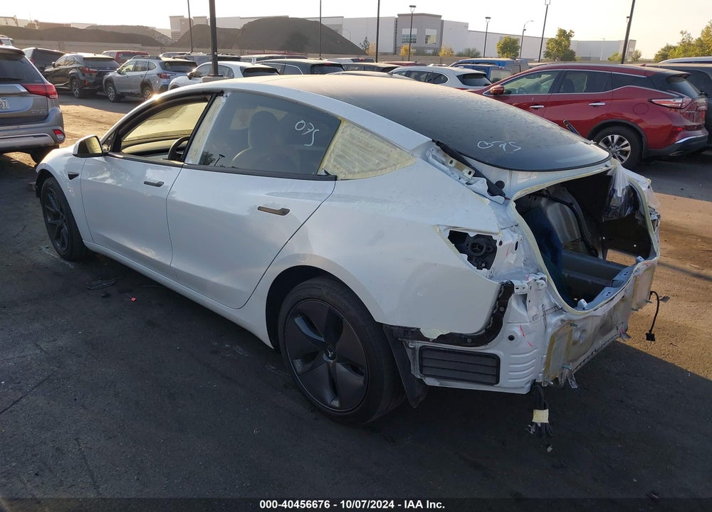 2023 TESLA MODEL 3 REAR-WHEEL DRIVE VIN: 5YJ3E1EA5PF552000