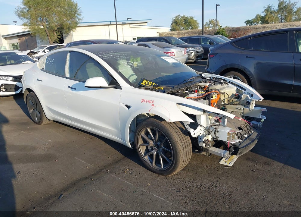 2023 TESLA MODEL 3 REAR-WHEEL DRIVE VIN: 5YJ3E1EA5PF552000