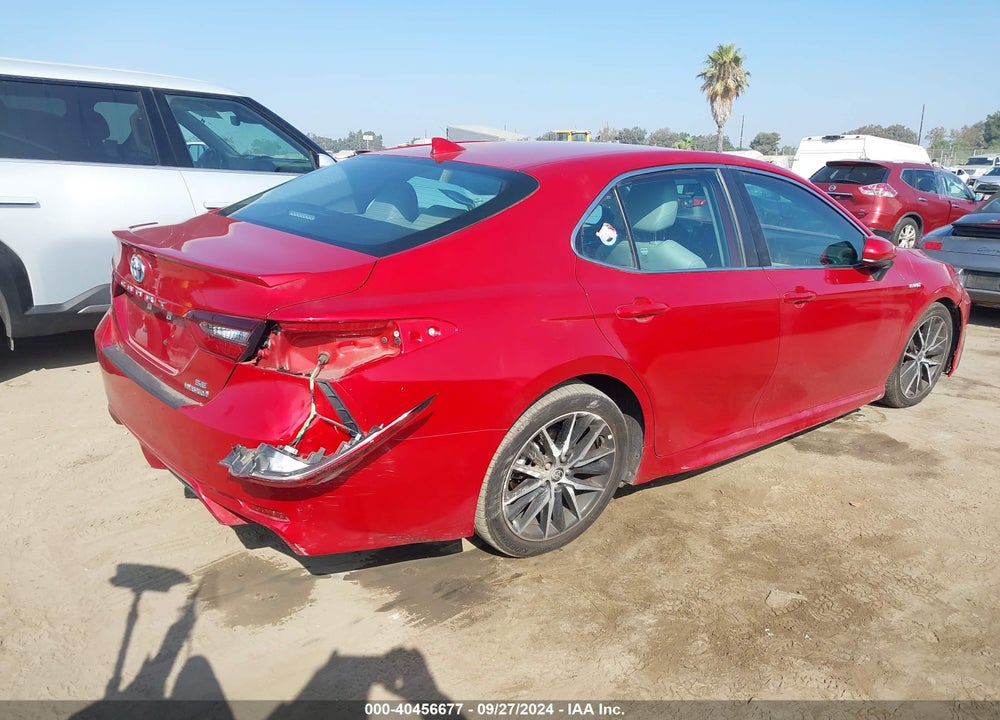 2021 TOYOTA CAMRY SE HYBRID VIN: 4T1G31AK2MU031322