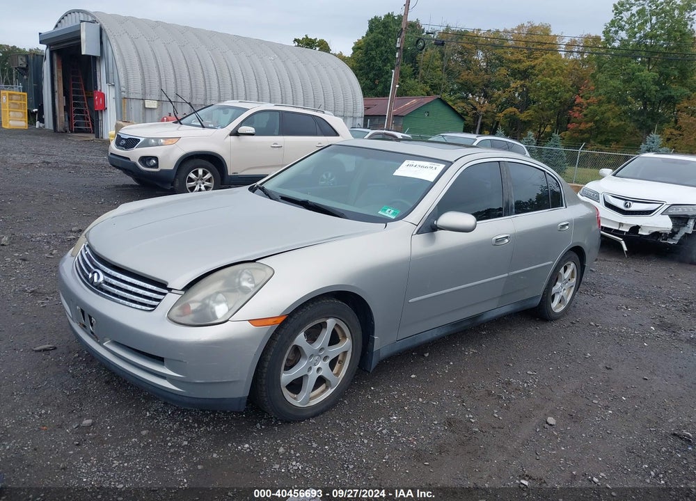 2004 INFINITI G35X VIN: JNKCV51F54M716288