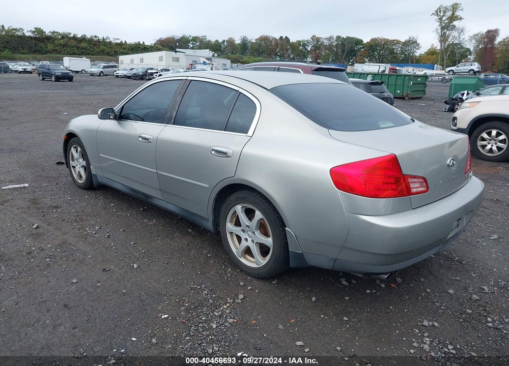 2004 INFINITI G35X VIN: JNKCV51F54M716288