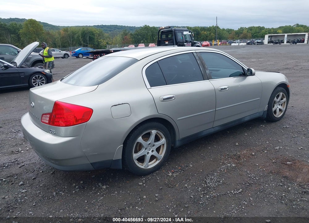 2004 INFINITI G35X VIN: JNKCV51F54M716288