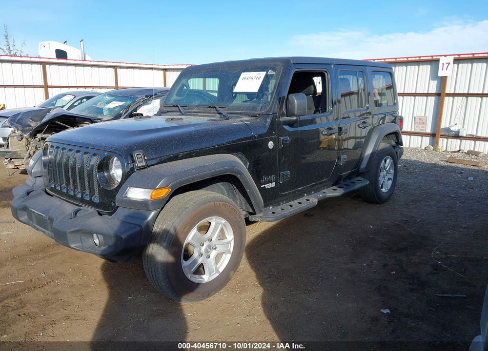 2021 JEEP WRANGLER UNLIMITED SPORT S 4X4 VIN: 1C4HJXDM8MW727072