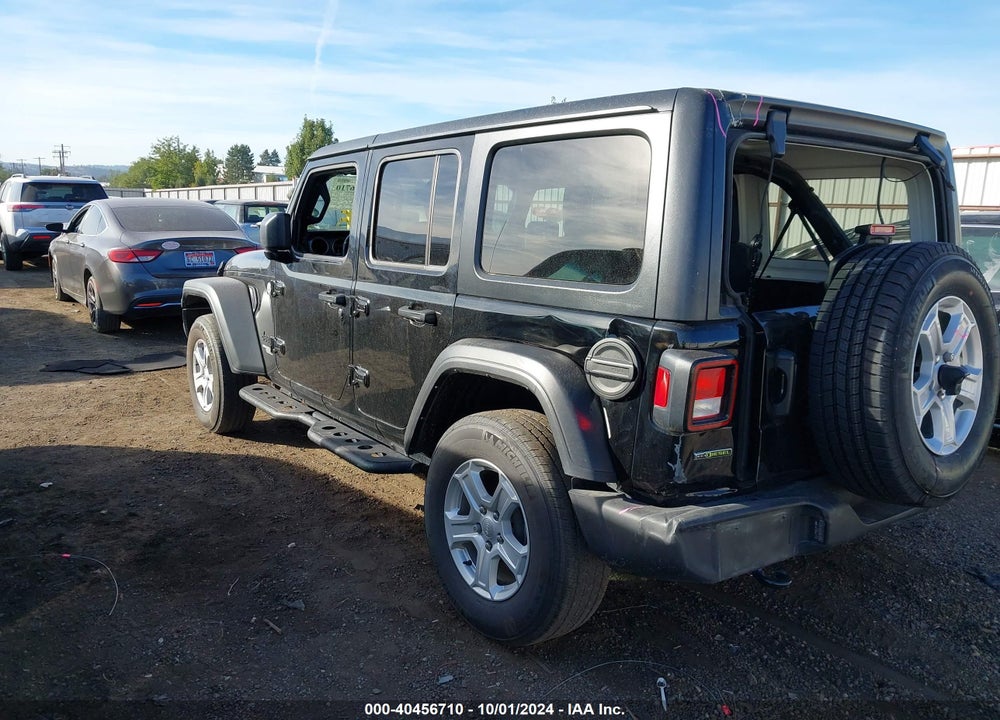2021 JEEP WRANGLER UNLIMITED SPORT S 4X4 VIN: 1C4HJXDM8MW727072