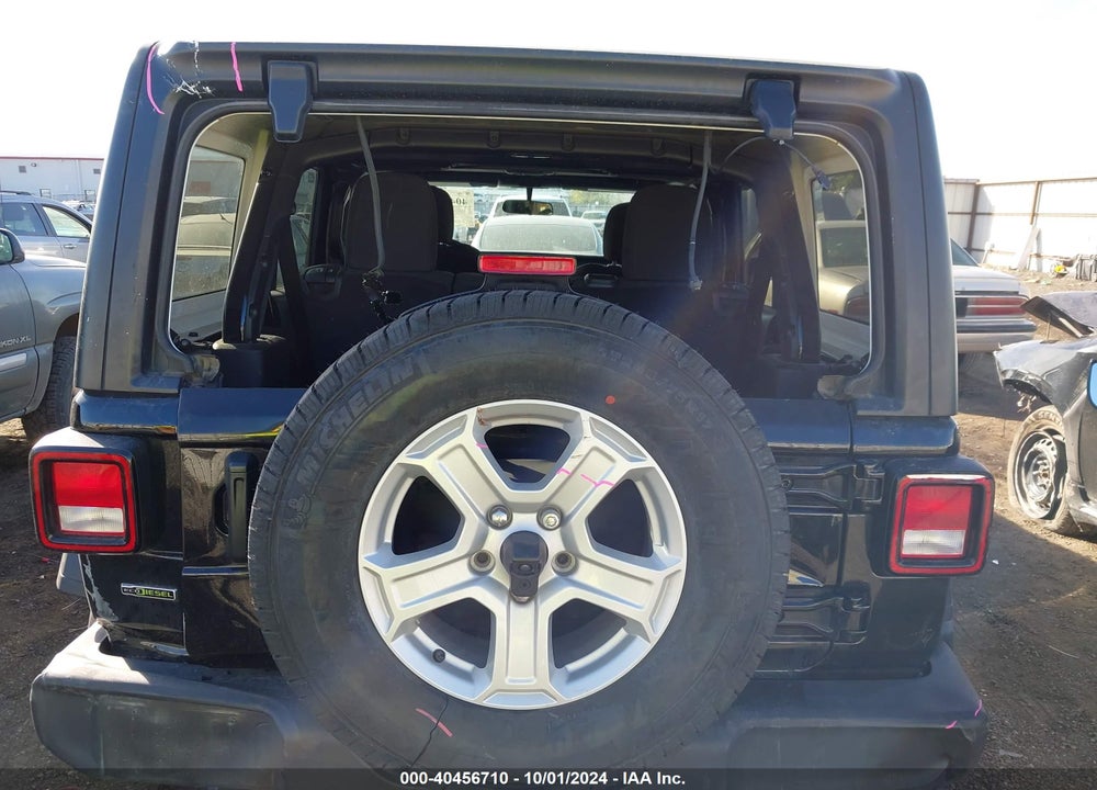 2021 JEEP WRANGLER UNLIMITED SPORT S 4X4 VIN: 1C4HJXDM8MW727072