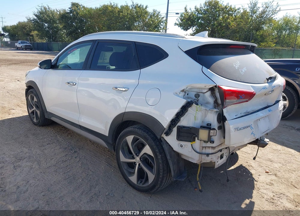 2018 HYUNDAI TUCSON LIMITED VIN: KM8J33A23JU706124