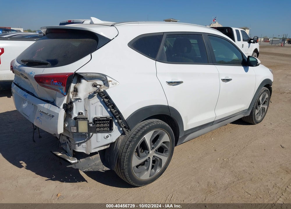 2018 HYUNDAI TUCSON LIMITED VIN: KM8J33A23JU706124