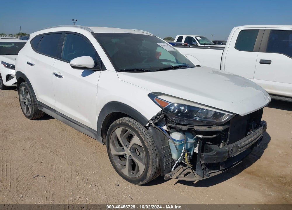 2018 HYUNDAI TUCSON LIMITED VIN: KM8J33A23JU706124