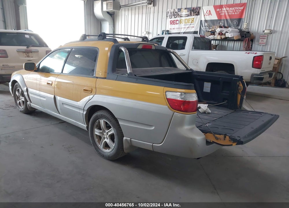 2003 SUBARU BAJA VIN: 4S4BT61C137111742
