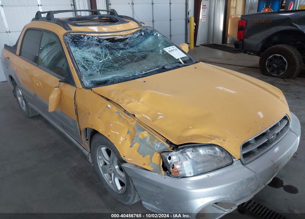 2003 SUBARU BAJA VIN: 4S4BT61C137111742
