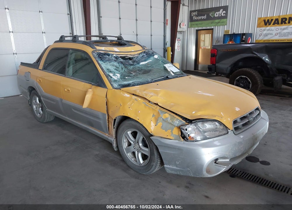 2003 SUBARU BAJA VIN: 4S4BT61C137111742
