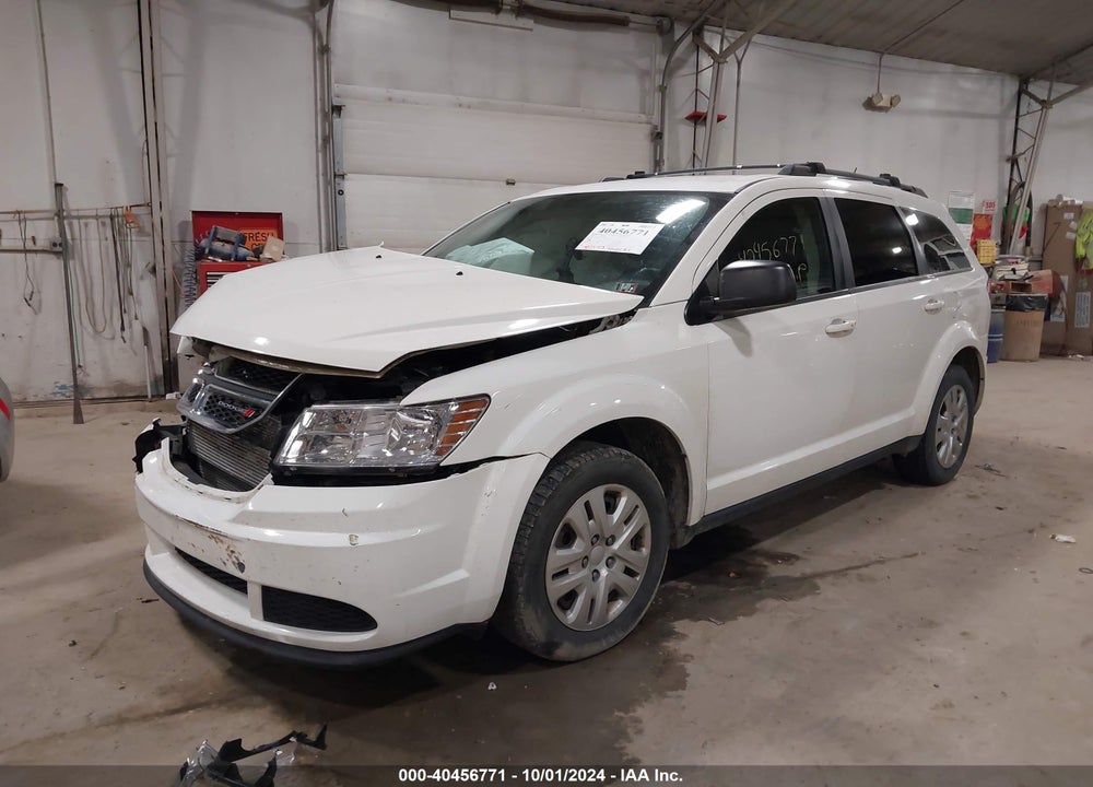 2018 DODGE JOURNEY SE VIN: 3C4PDCAB7JT195961
