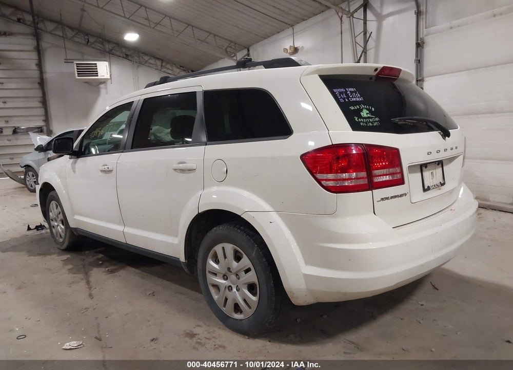 2018 DODGE JOURNEY SE VIN: 3C4PDCAB7JT195961