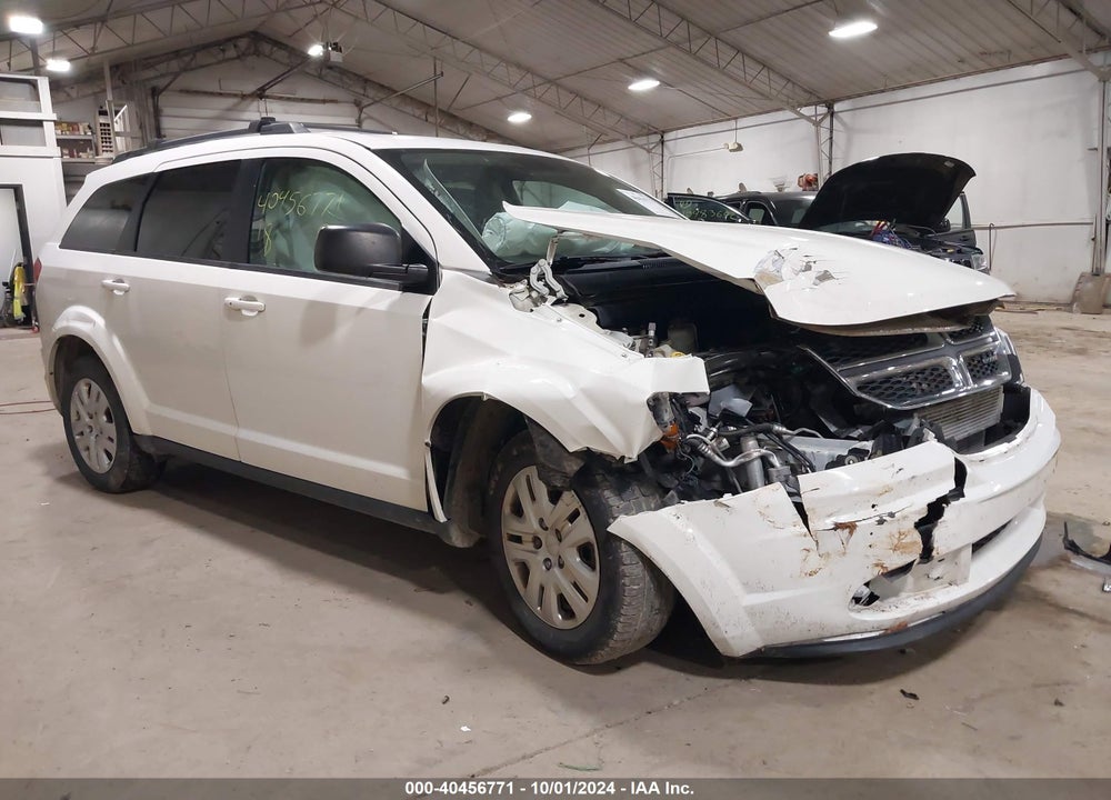 2018 DODGE JOURNEY SE VIN: 3C4PDCAB7JT195961