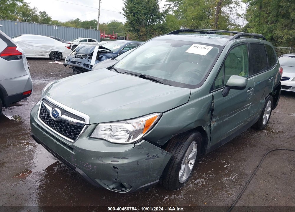 2015 SUBARU FORESTER 2.5I PREMIUM VIN: JF2SJAGC4FH802574