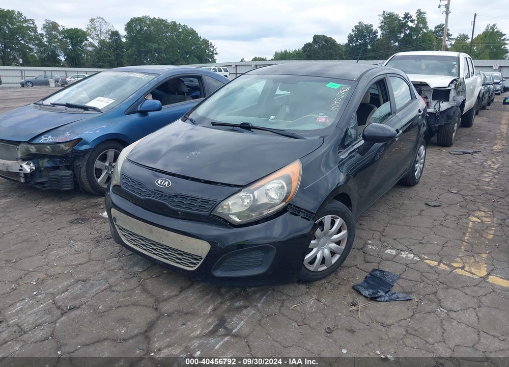 2014 KIA RIO LX VIN: KNADM5A3XE6362513