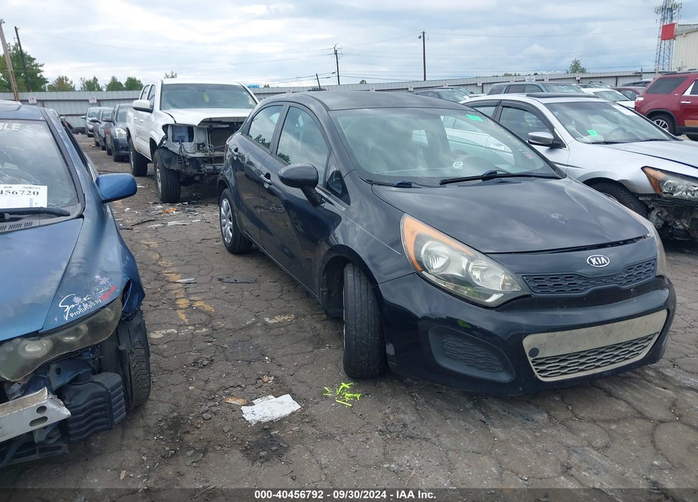 2014 KIA RIO LX VIN: KNADM5A3XE6362513