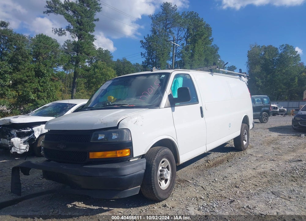 2019 CHEVROLET EXPRESS 2500 WORK VAN VIN: 1GCWGBFG3K1177015
