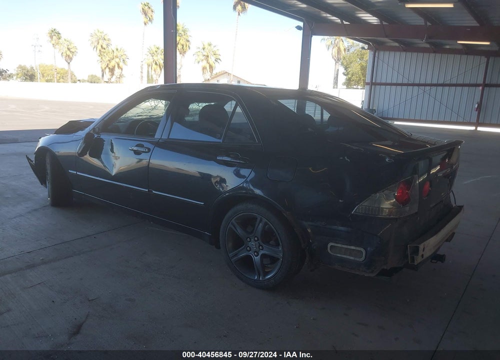 2003 LEXUS IS 300 VIN: JTHBD192830070887